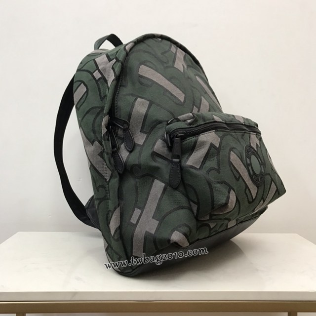 Burberry專門店新款男士雙肩包 巴寶莉Thomas Burberry專屬標識圖案提花雙肩背包 yxb1407
